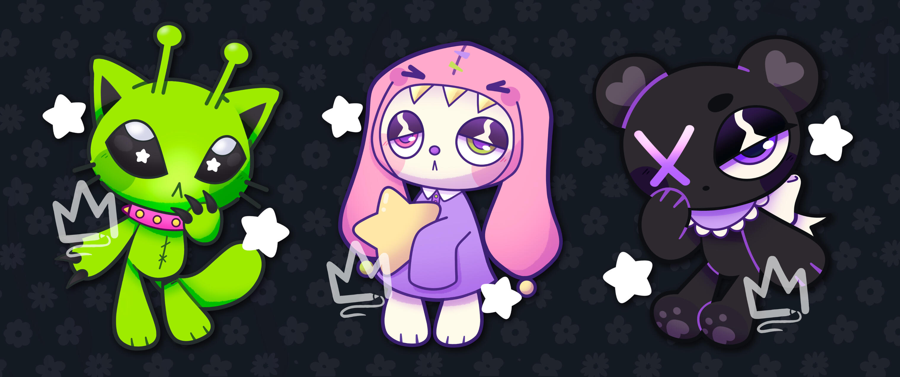 Cosmic Pals - Merch Design Cosmic Pals - Merch Design